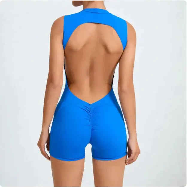 Backless Yoga Jumpsuit Zendrop