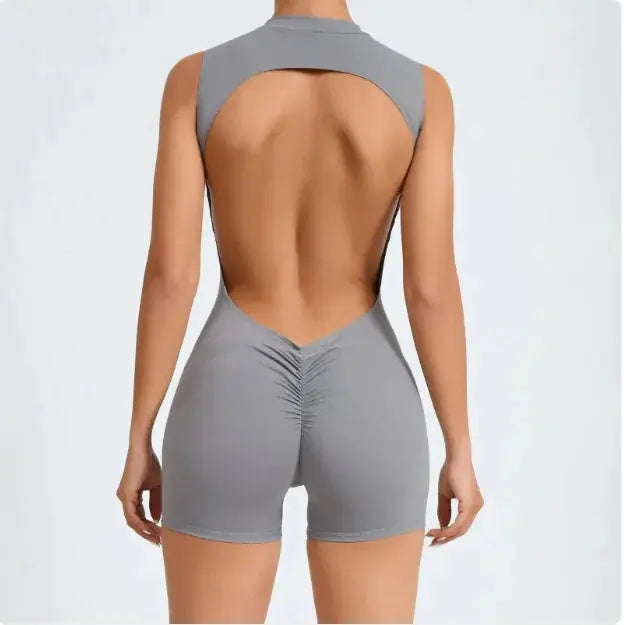 Backless Yoga Jumpsuit Zendrop