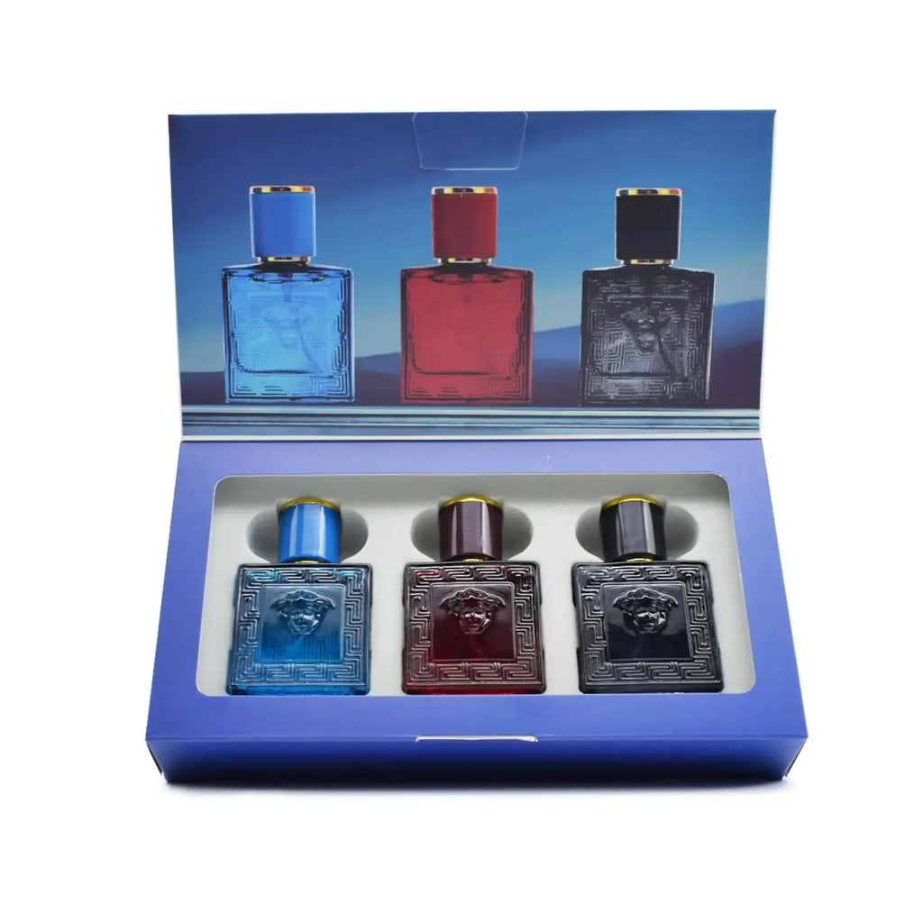 Cosalata Imagination cologne for men 3-Piece Fragrance sampler pack Set for Men Orange & Lasmine & Vanilla Notes Individually Travels-Size 30ml Eau De Parfum Zendrop
