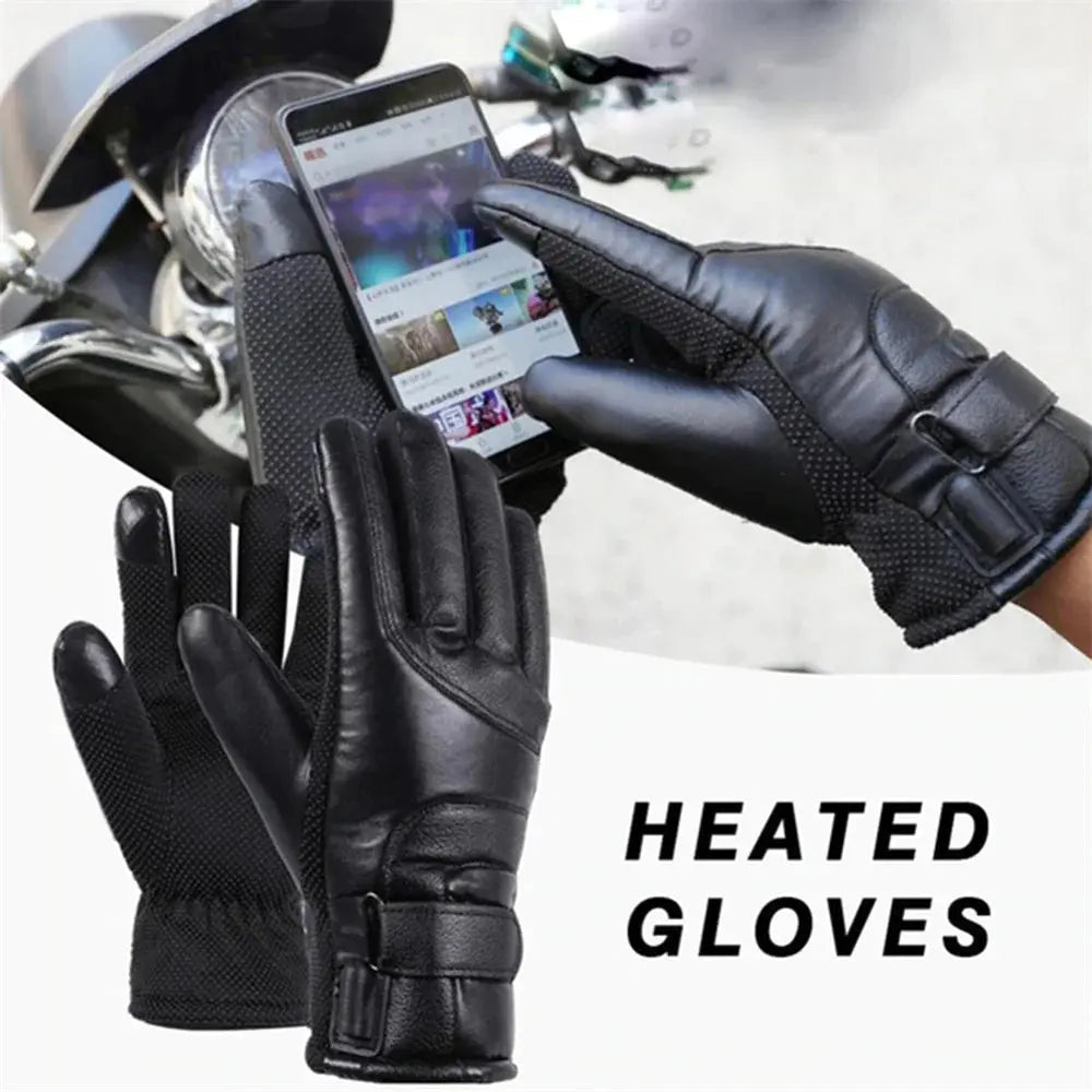 Electric USB Heated Gloves Winter Warming Thermal Ski Snow Hand Warm Windproof Zendrop