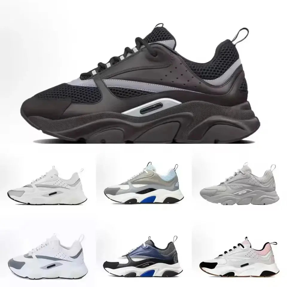 New High Quality B22 Mesh Breathable Shock Absorption Anti-Slip Lightweight Low Cut Unisex Casual Sports Shoes Summer Season Cot Dropshipman