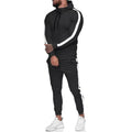 Men's Hooded Zip-Up Athletic Tracksuit Set - New Era Fashion LLc
