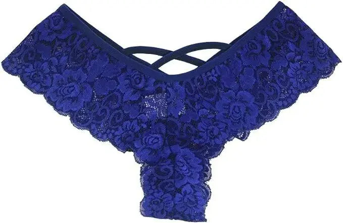 4 Pack Women Sexy Lace Underwear Lingerie Panties G-String Brief Thong Plus Size - New Era Fashion LLc