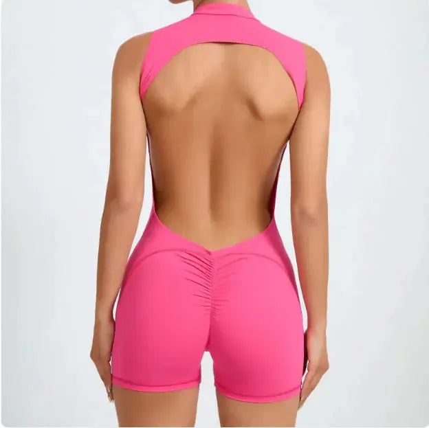 Backless Yoga Jumpsuit Zendrop