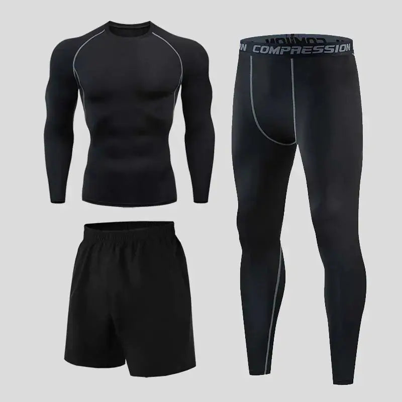 Men's Fitness Outfit Set for Gym and Running Zendrop