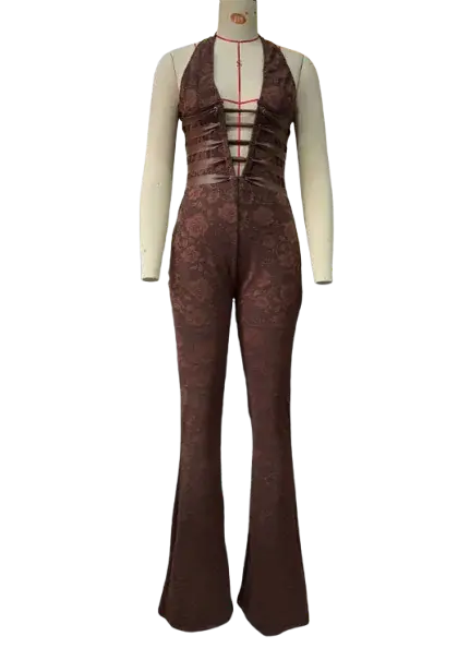 Lace Fit Jumpsuit Zendrop