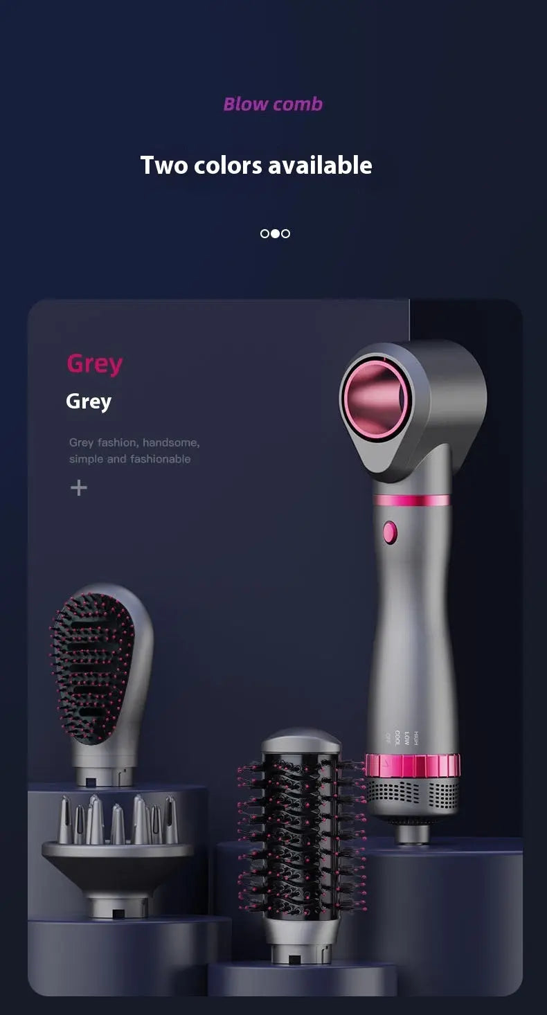 Multi Functional Roll Straight Dual-use Hair Dryer For Hair Styling Cjdropshipping