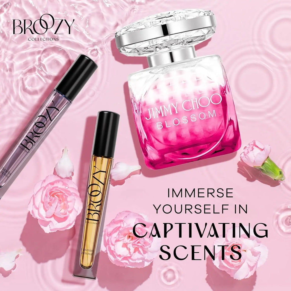 Women'S Perfume Set: Jimmy Choo Blossom (60Ml) + 2 Travel Perfume