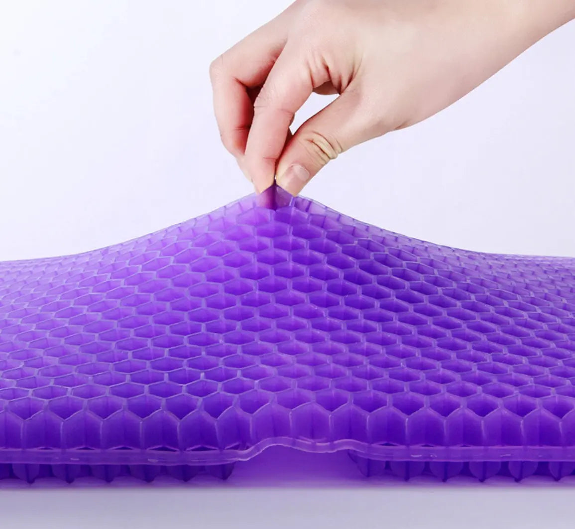 Gel Honeycomb Fully Breathable Egg-shaped Car And Office Seat Cushion Cjdropshipping