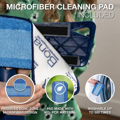 Microfiber Multi-Surface Flat Mop Floor Care Kit