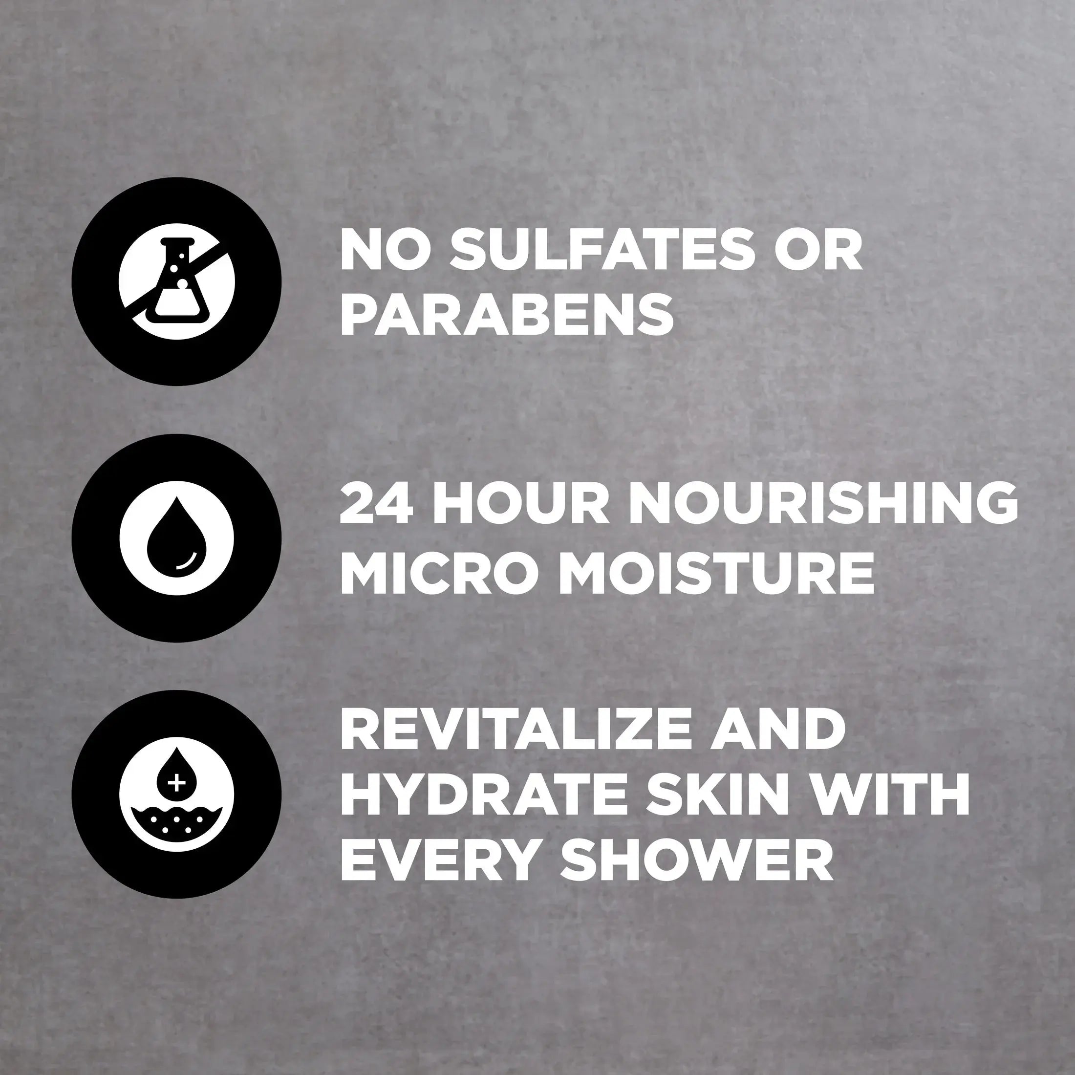 (4 Pack)  Purifying Hydrating Face & Body Wash for Men Charcoal & Clay, 30 Oz