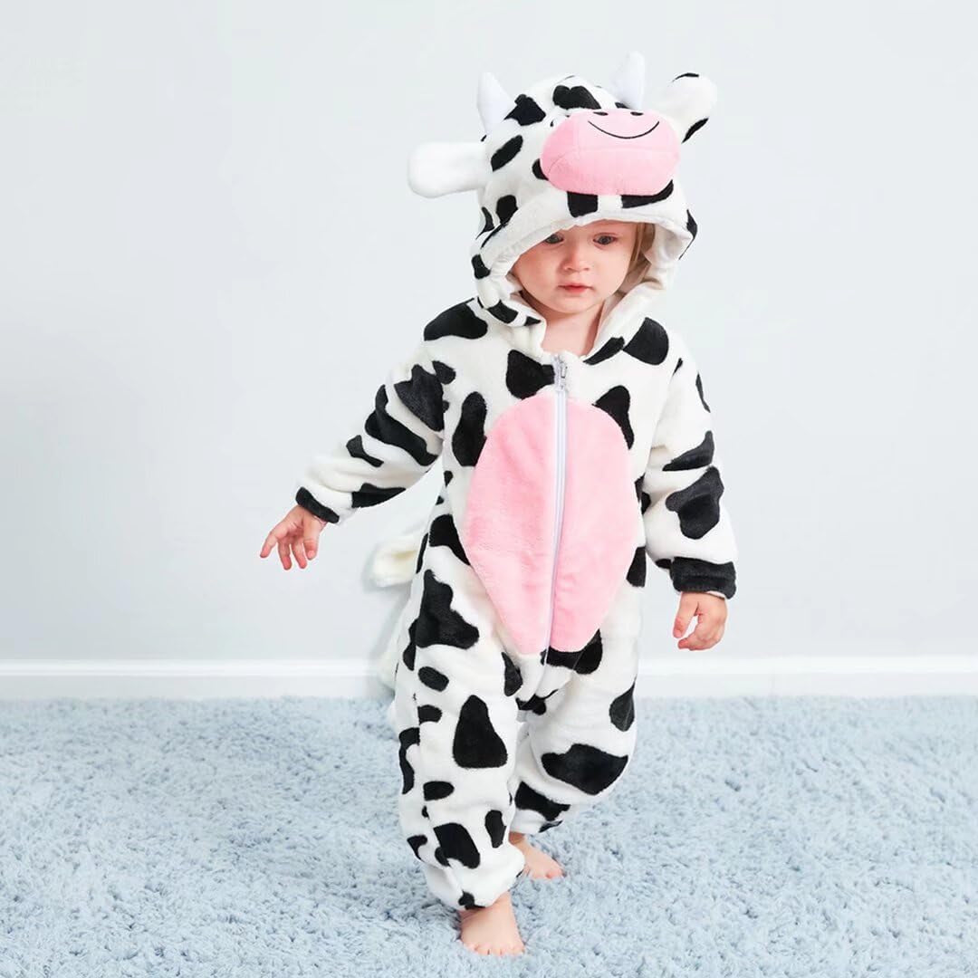 Toddler Halloween Dinosaur Costume - Infant Cosplay Romper for Ages 1-60 Months