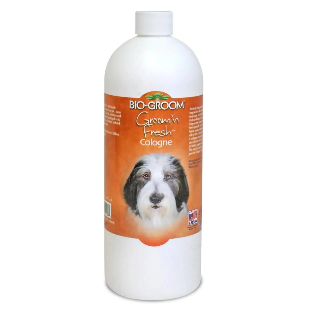 Bio-Groom Groomn Fresh Dog Cologne - Dog Perfume Dog Bathing Supplies Puppy Cologne Dog Wash Cat & Dog Grooming Supplies Cruelty-Free Made in USA - 32 fl oz 1-Pack Zendrop