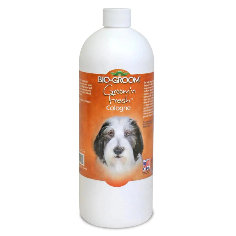 Bio-Groom Groomn Fresh Dog Cologne - Dog Perfume Dog Bathing Supplies Puppy Cologne Dog Wash Cat & Dog Grooming Supplies Cruelty-Free Made in USA - 32 fl oz 1-Pack Zendrop