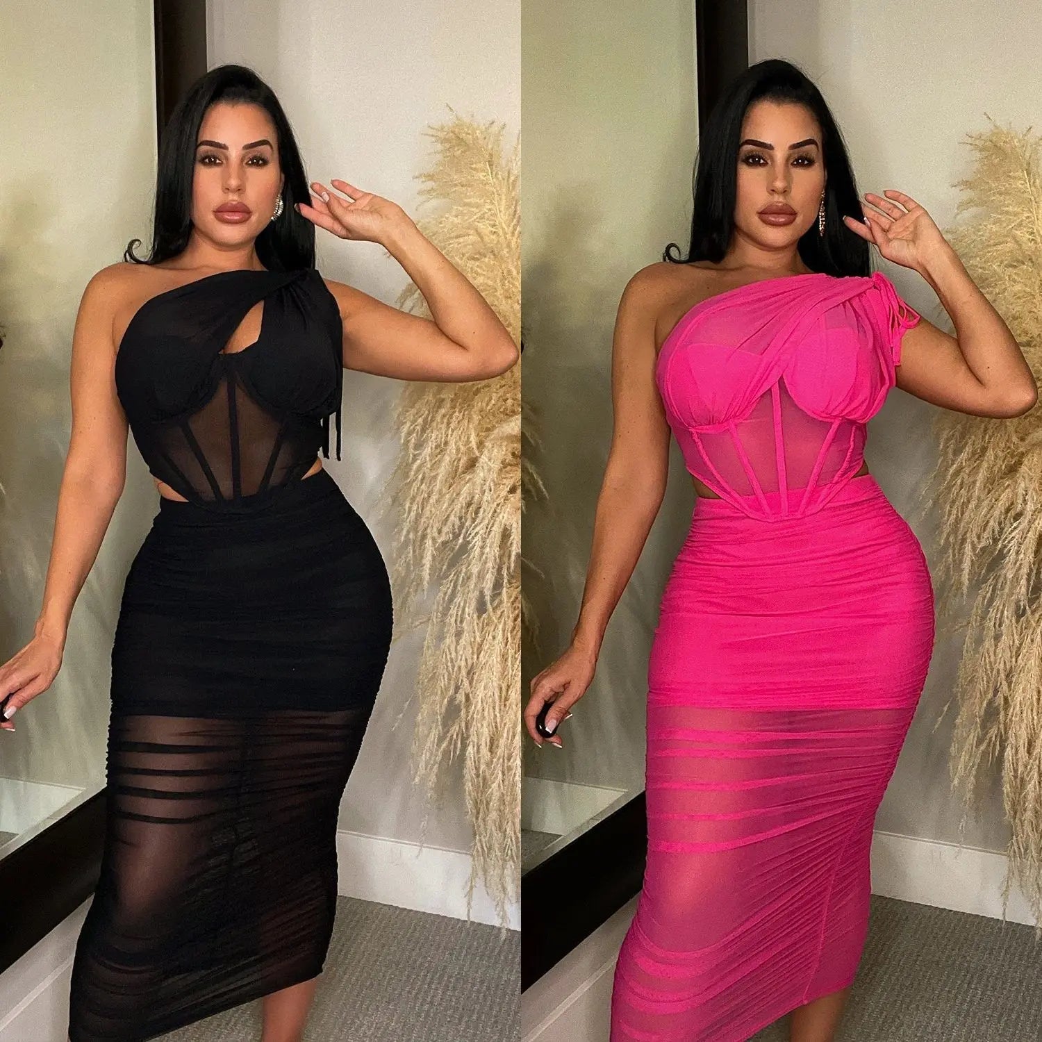 Women's Clothing Mesh Two-piece Set - New Era Fashion LLc