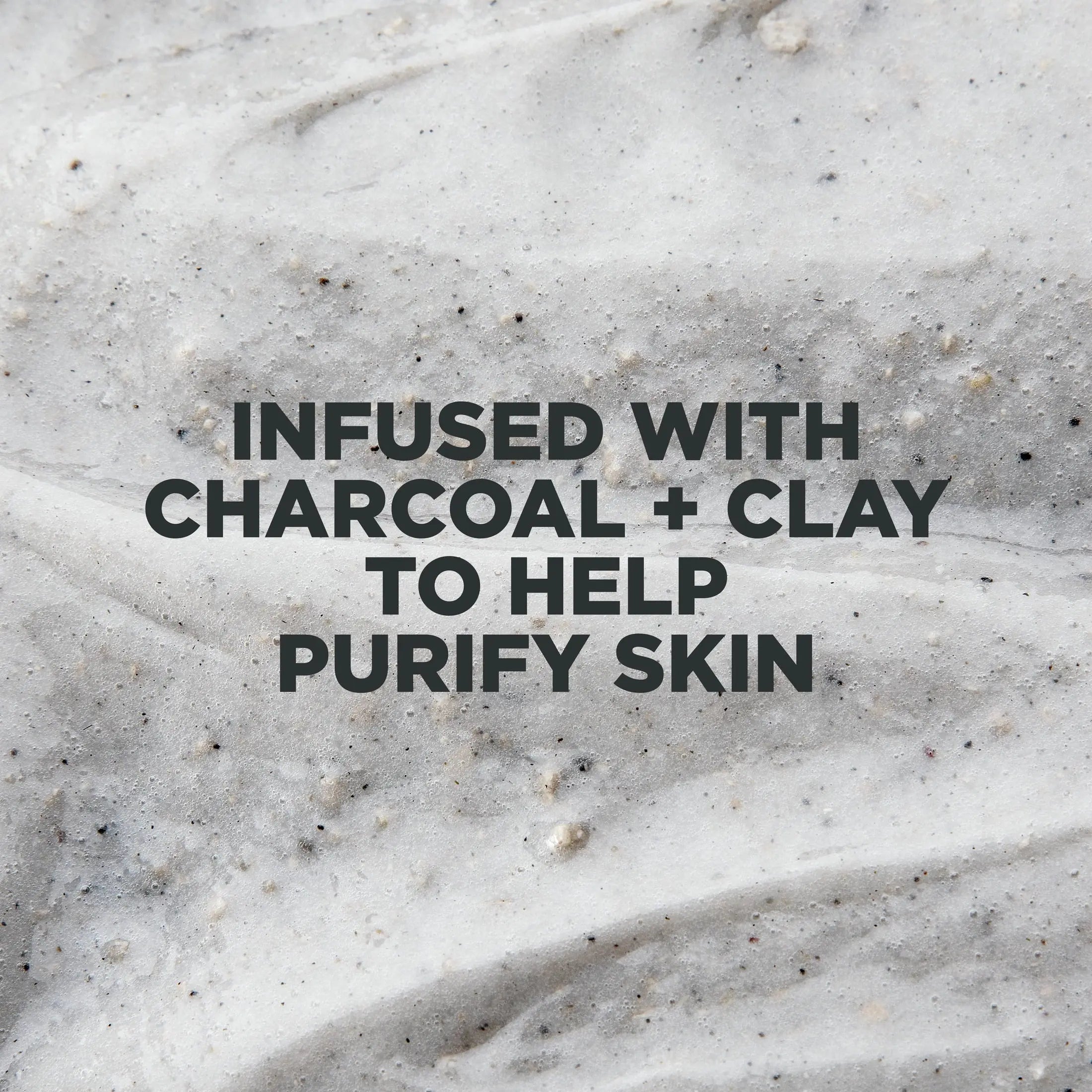 (4 Pack)  Purifying Hydrating Face & Body Wash for Men Charcoal & Clay, 30 Oz