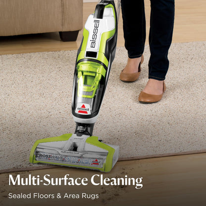 Bissell Crosswave Turbo All-in-One Wet and Dry Vacuum Mop for Hard Floors and Area Rugs, Model 3888A
