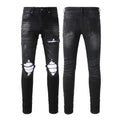 Trendy Co-ed Casual American-style Vintage Washed Ripped Jeans - New Era Fashion LLc
