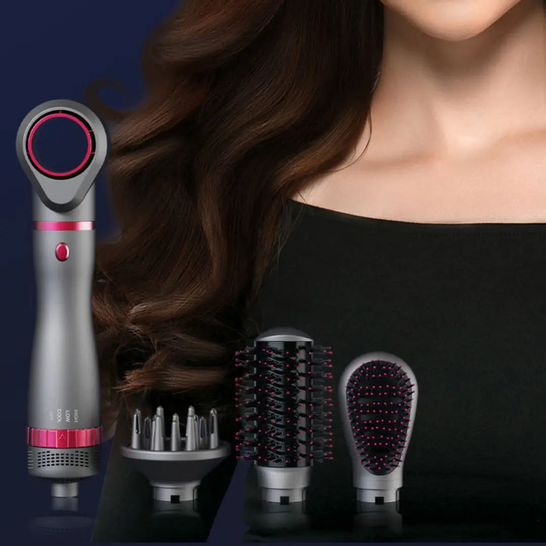 Multi Functional Roll Straight Dual-use Hair Dryer For Hair Styling Cjdropshipping