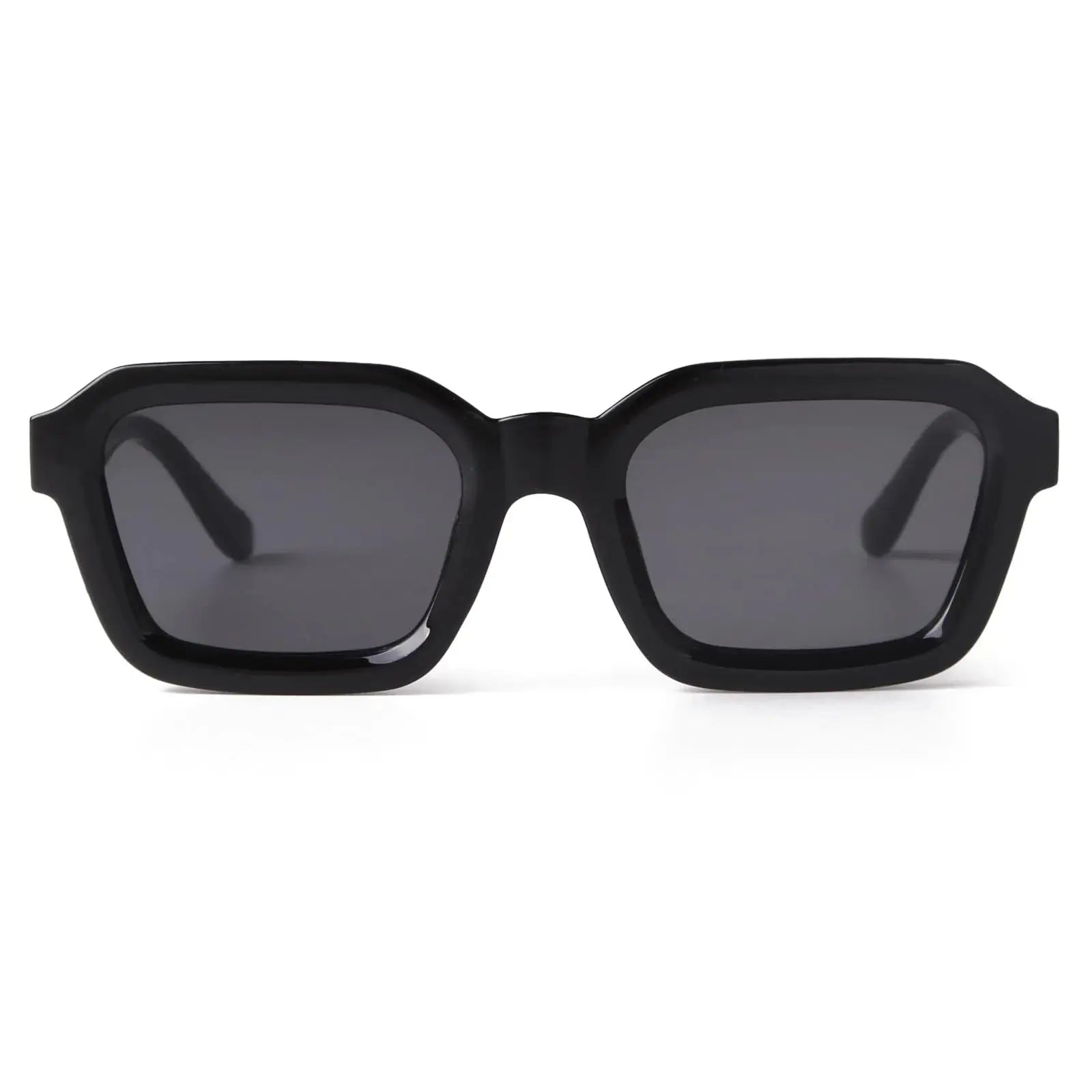 ADE WU Trendy Square Sunglasses for Women Men Fashion Retro Cool Square Frame Sun Glasses Unsix Stylish Black Shades Zendrop