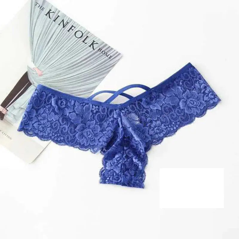 4 Pack Women Sexy Lace Underwear Lingerie Panties G-String Brief Thong Plus Size - New Era Fashion LLc