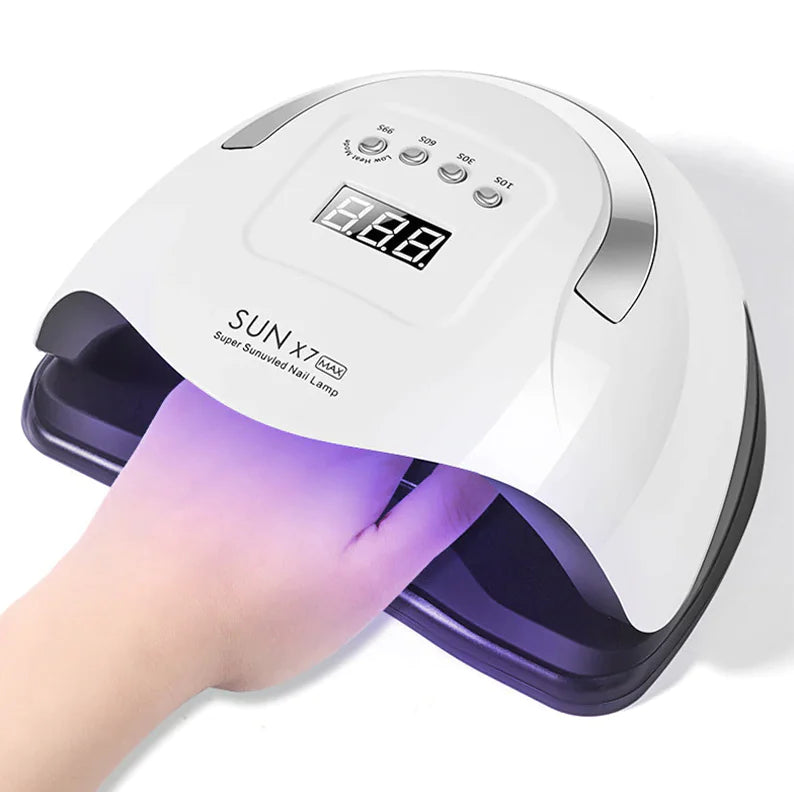 220W Nail Dryer LED Lamp UV Light Polish Gel Curing Machine Electric Manicure New Era Fashion LLc