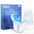 Teeth Whitening Kit for Sensitive Tooth: 35% Carbamide Peroxide White Gel Pens LED Light Whitener with Dental Mouth Trays Professional Bright Brace Oral Care Product System for Home Work Travel New Era Fashion LLc
