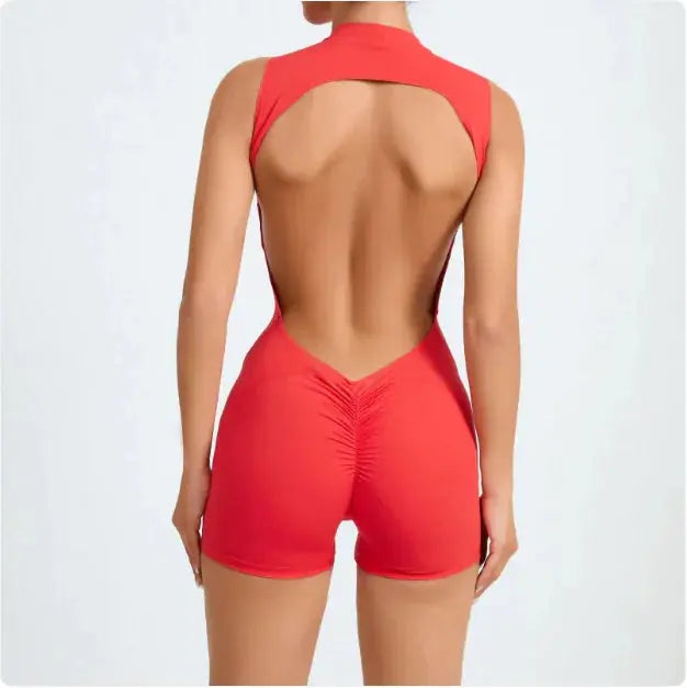 Backless Yoga Jumpsuit Zendrop