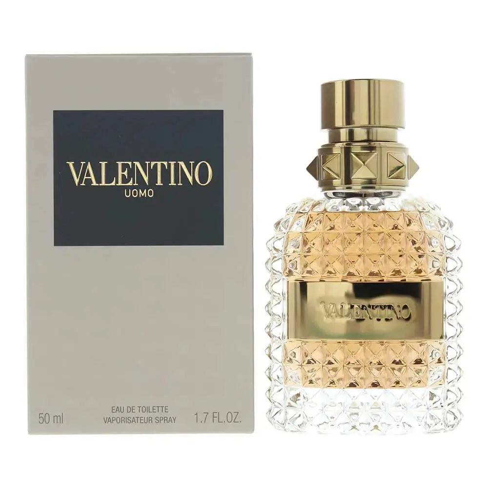 Valentino Uomo Eau De Toilette Spray for Men 1.7 Ounce - New Era Fashion LLc